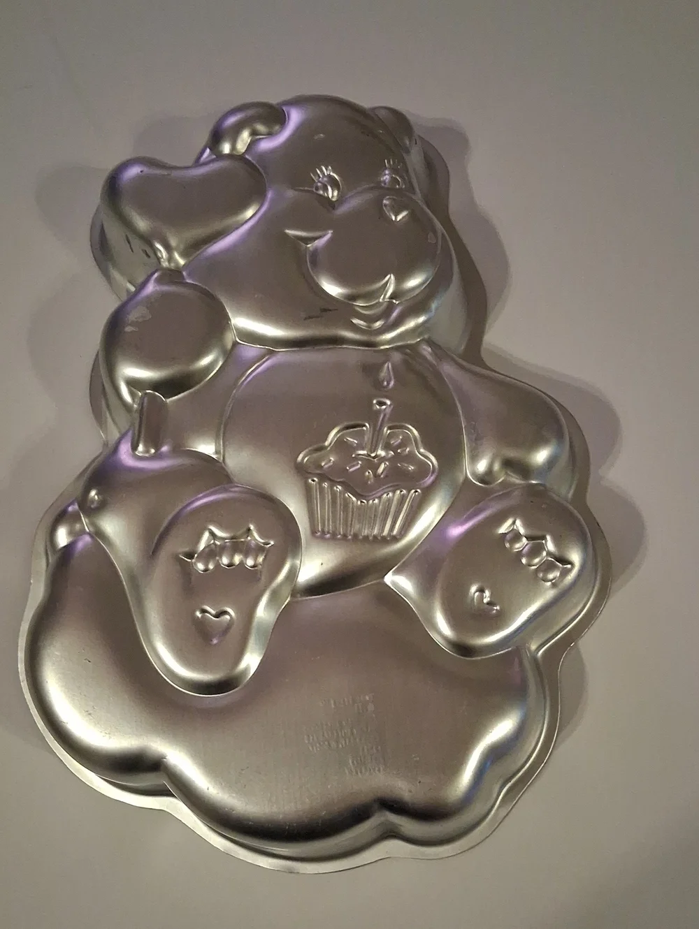 1983 Care Bear Cake Pan Used
